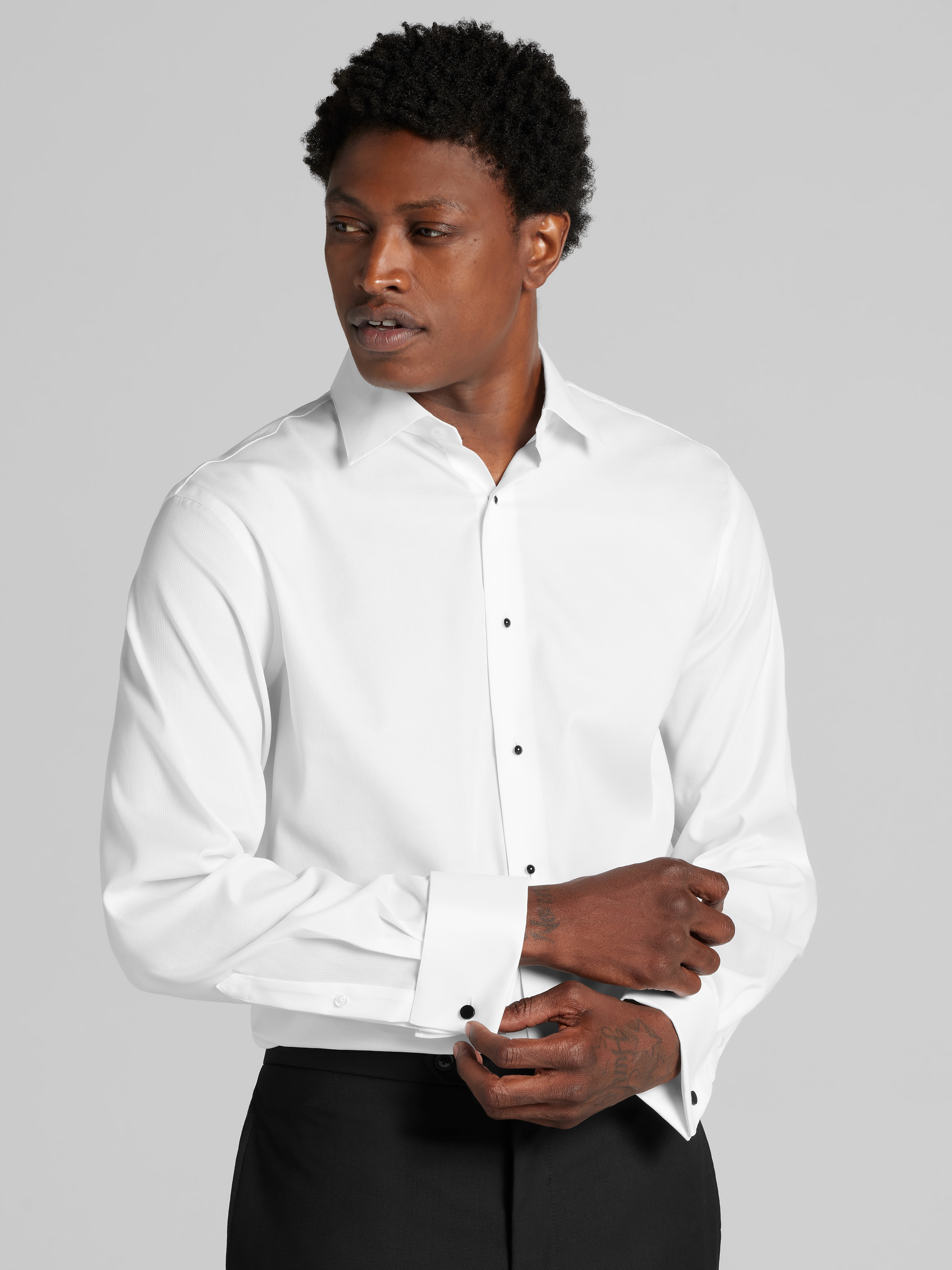 white dress shirt for men Picnic at the Pier Dress XSmall / Red/White main image 1