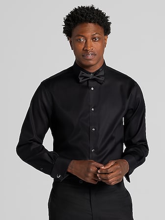 sachin and babi light blue dress Men's Black Designer Dress Shirts main image 1