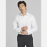 Calvin Klein Slim Fit Solid French Cuff Dress Shirt