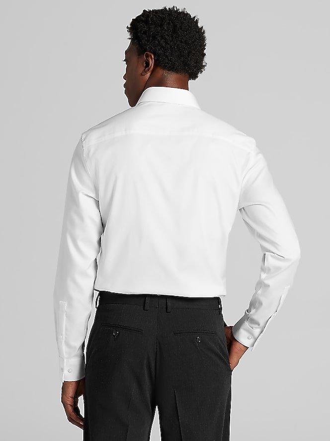 Calvin Klein Classic Fit Solid Dress Shirt
