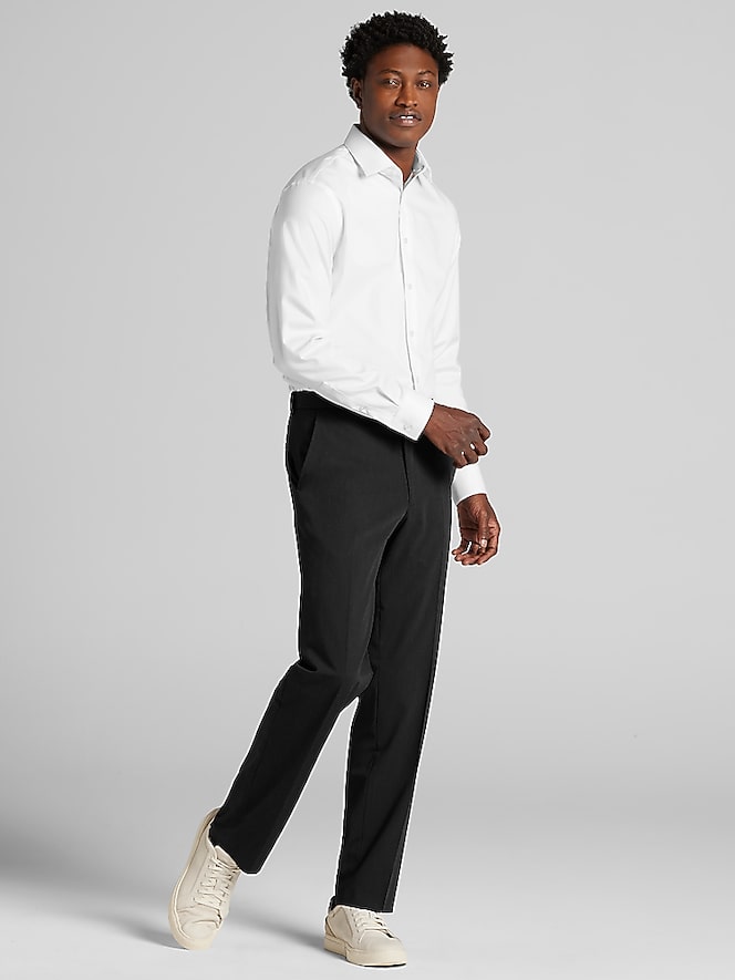 Calvin Klein Classic Fit Solid Dress Shirt