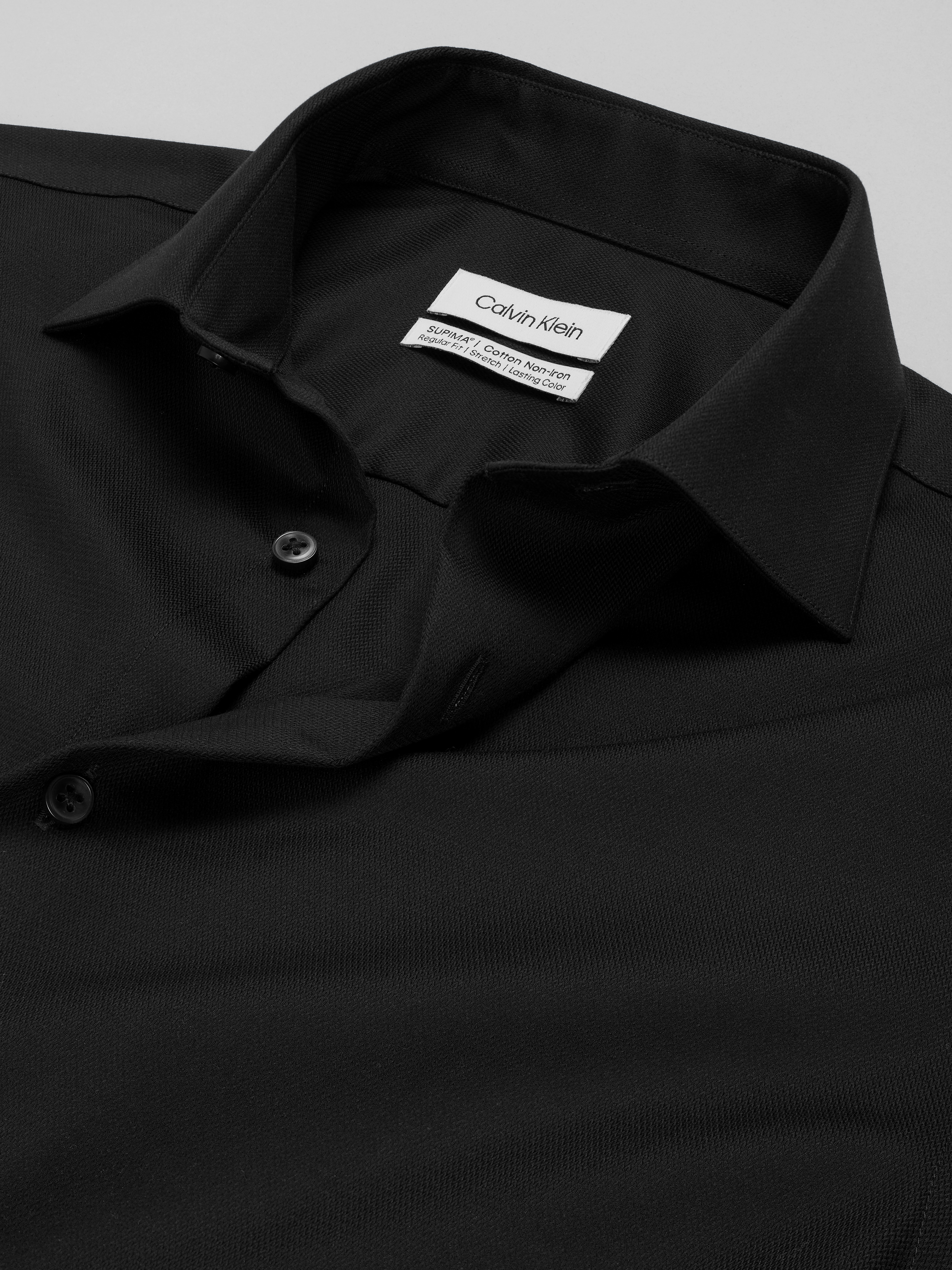 Classic Fit Solid Dress Shirt