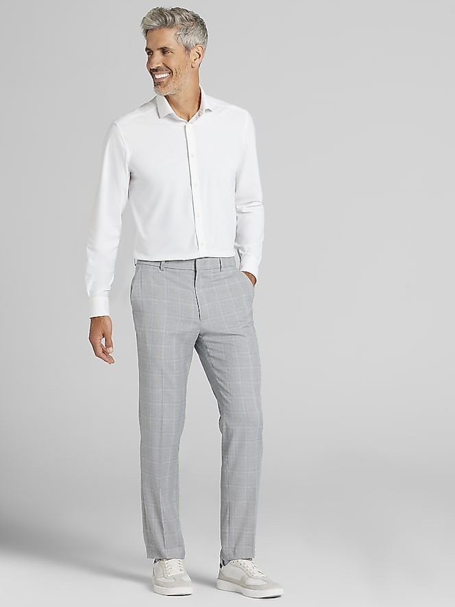 Awearness Kenneth Cole Slim Fit ChillFlex 4-Way Stretch Dress Shirt