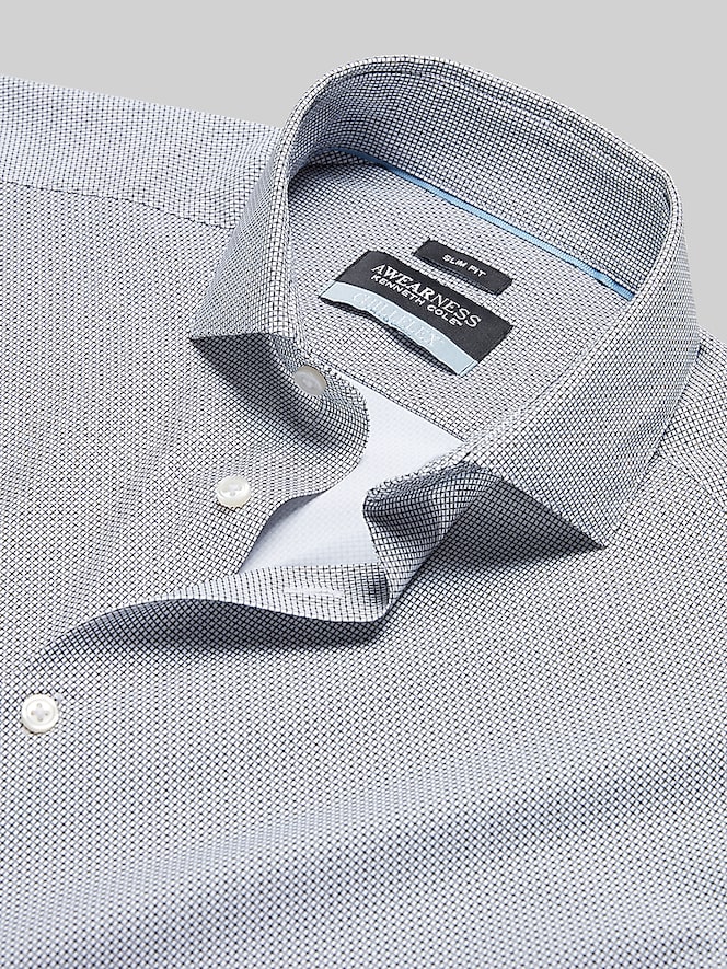 Awearness Kenneth Cole CHILLFLEX Slim Fit 4-Way Stretch Dress Shirt