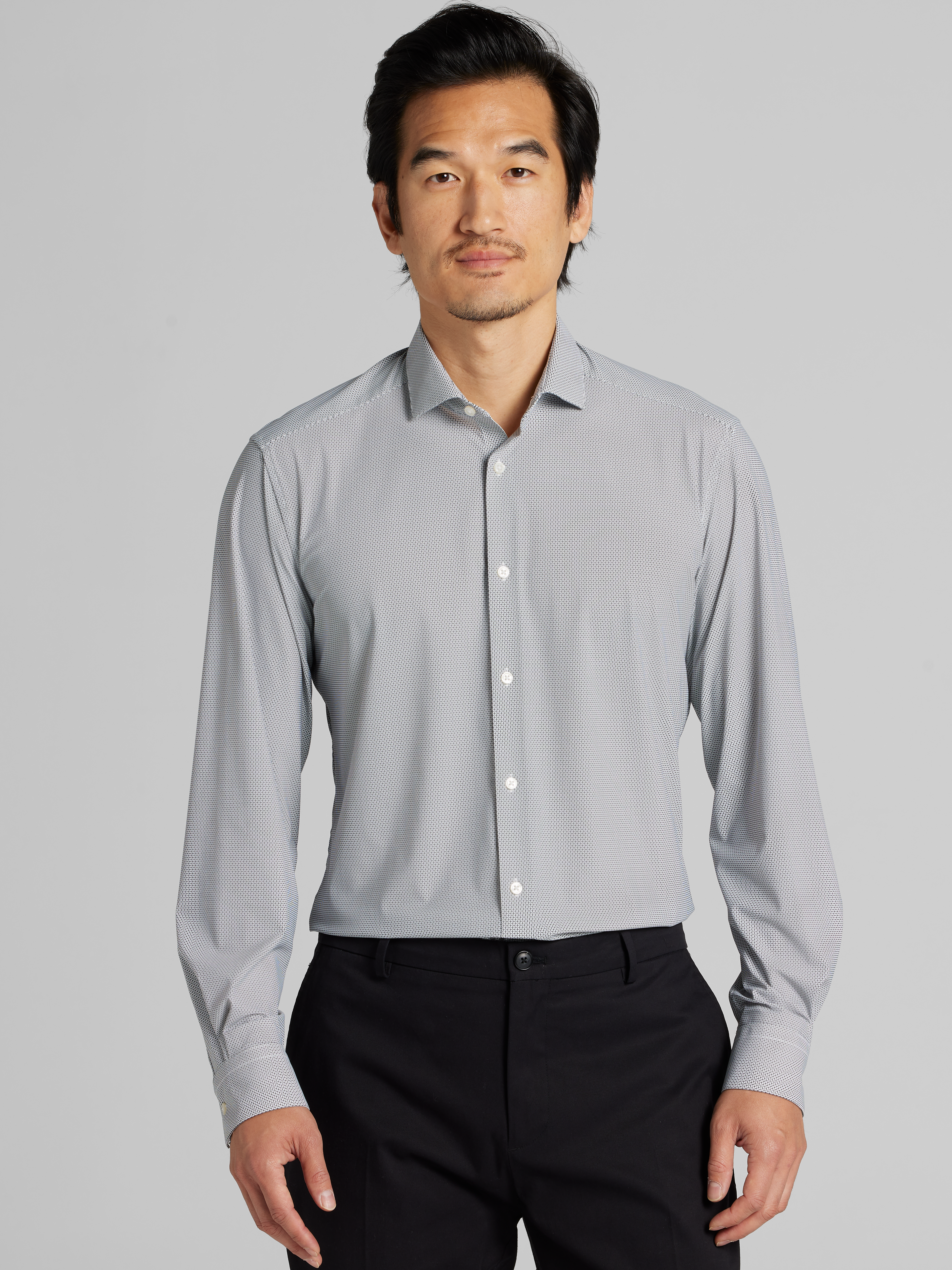 CHILLFLEX Slim Fit 4-Way Stretch Dress Shirt