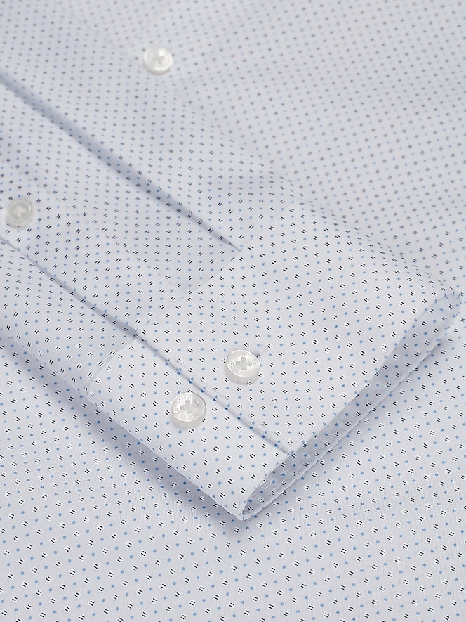 Calvin Klein Slim Fit Multi Geo Dress Shirt