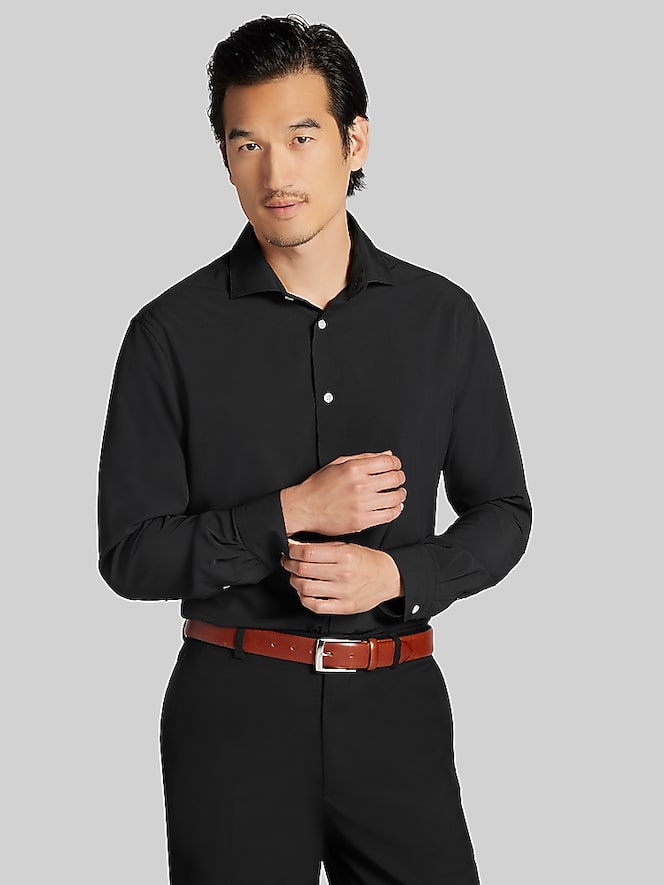 Wilke-Rodriguez Modern Fit 4-Way Stretch Dress Shirt