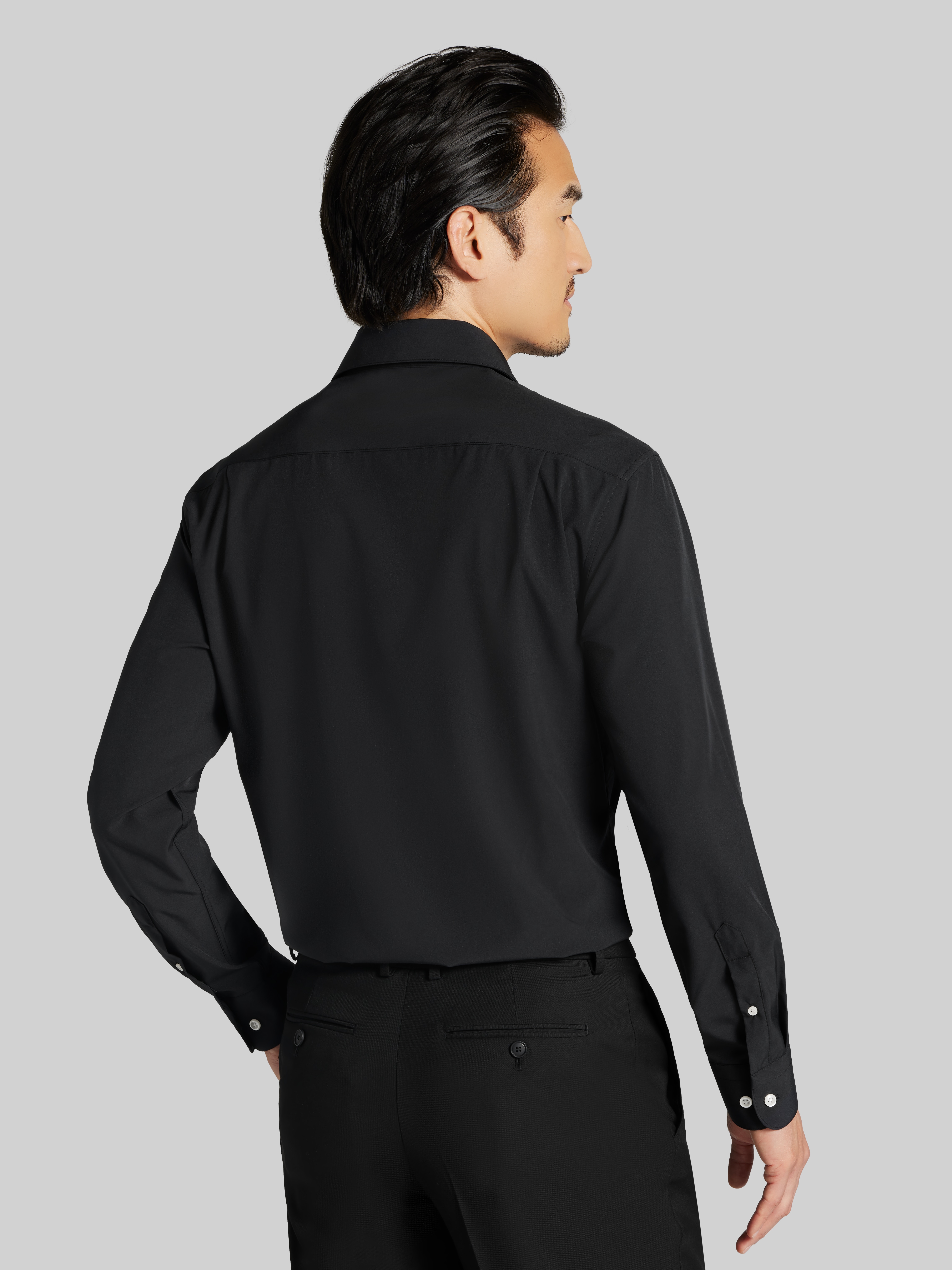 Modern Fit 4-Way Stretch Dress Shirt