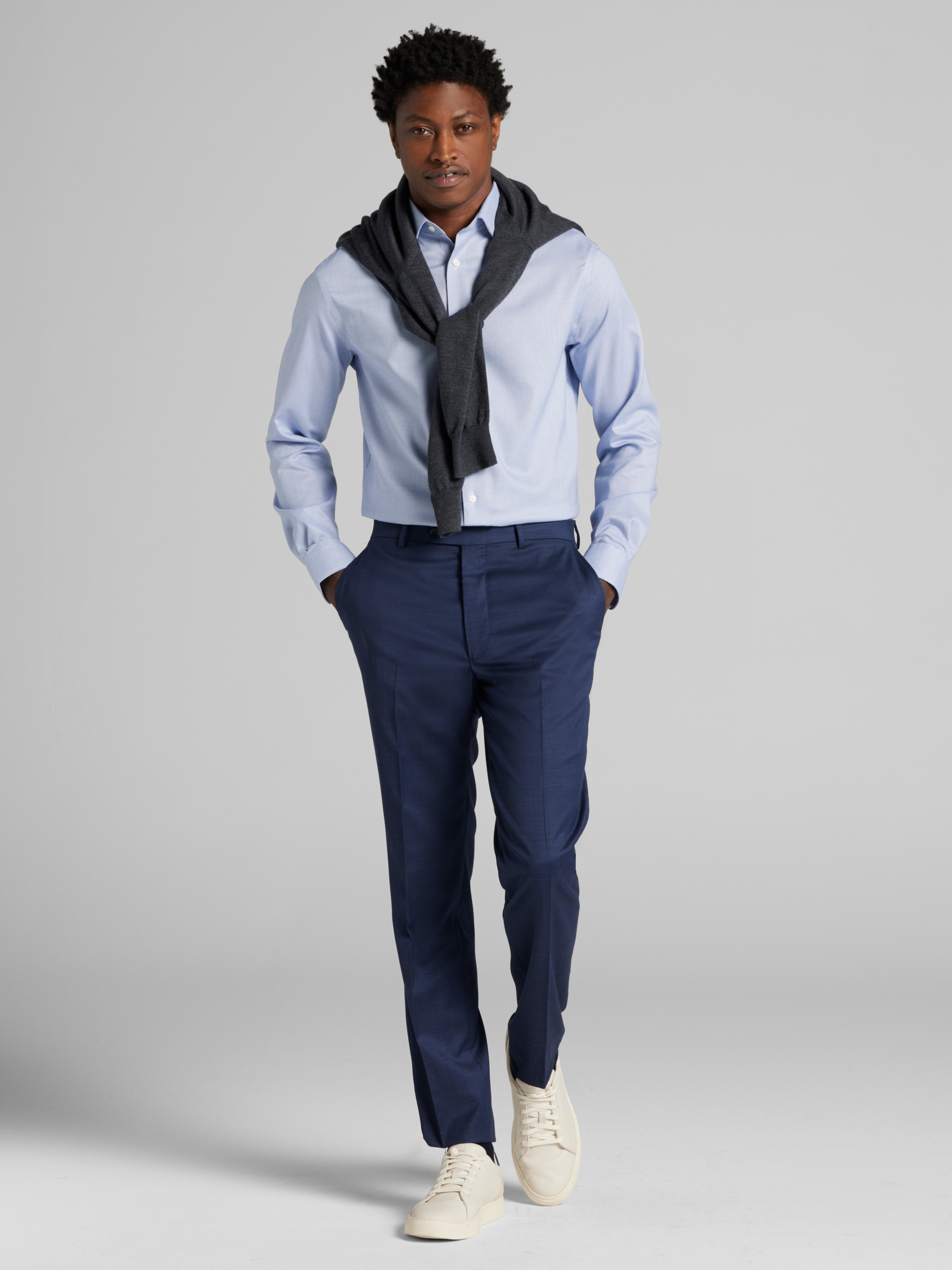 Modern Fit Dobby Dress Shirt