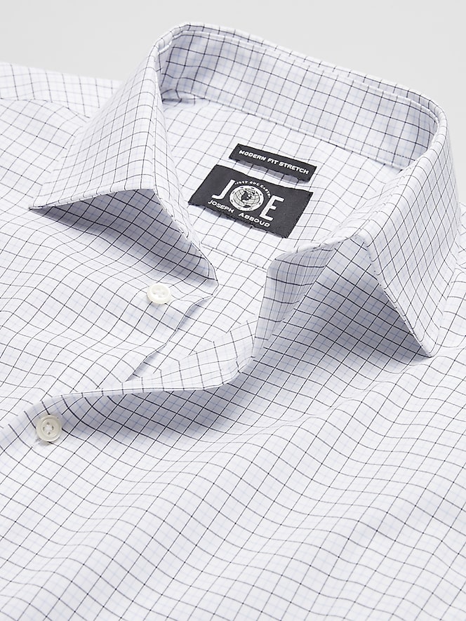 JOE Joseph Abboud Modern Fit Check Dress Shirt
