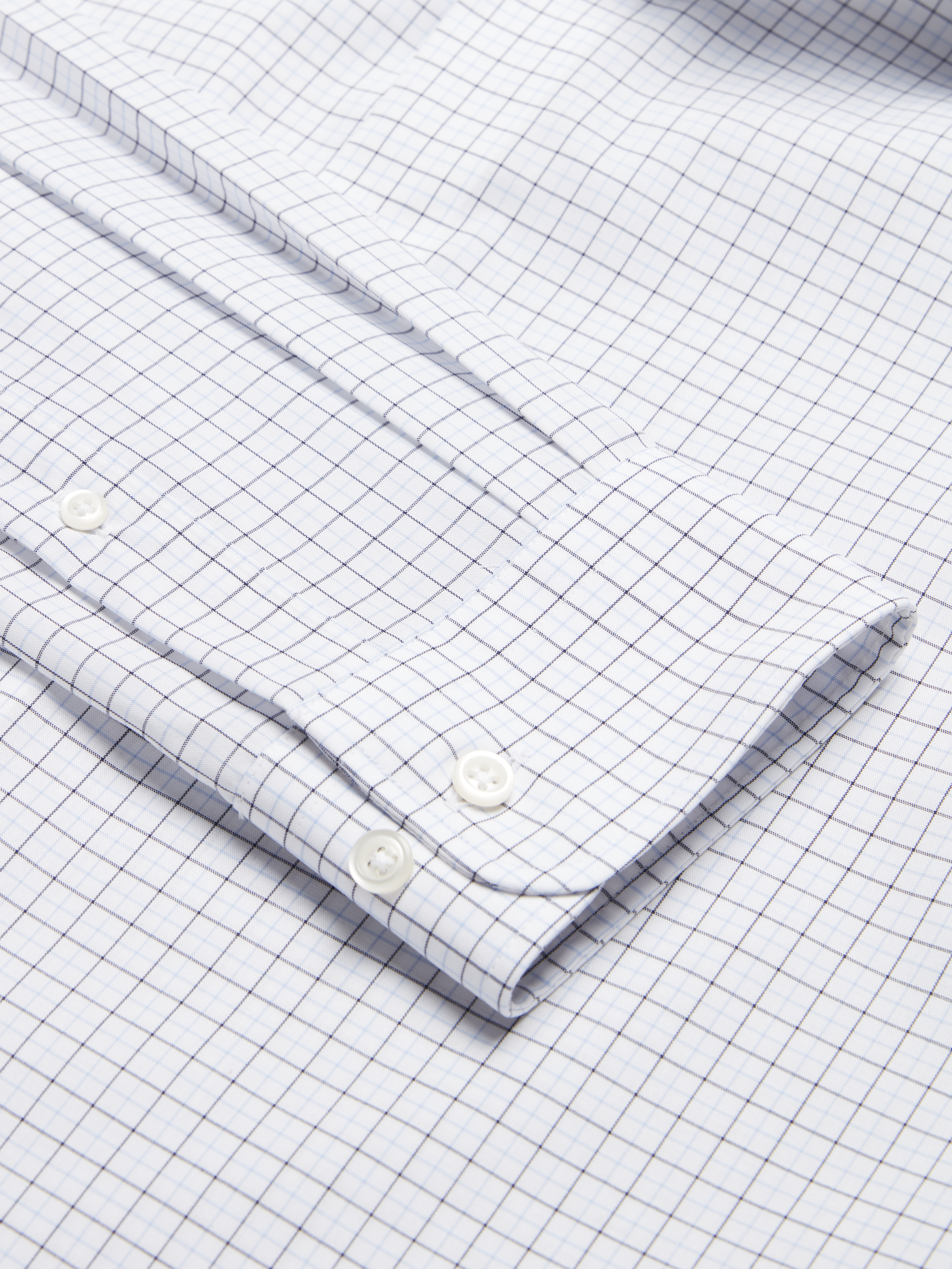 Modern Fit Check Dress Shirt