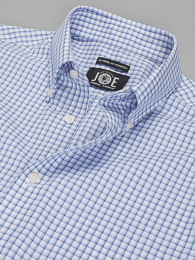 JOE Joseph Abboud Classic Fit Check Dress Shirt