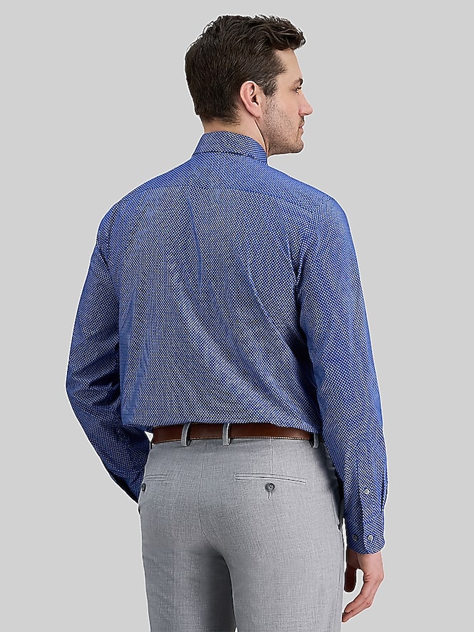 Haggar Classic Fit Mini Dot Dress Shirt