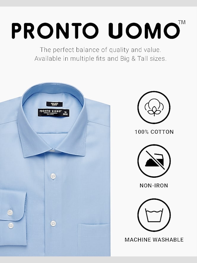 Pronto Uomo Classic Fit Queen's Oxford Dress Shirt