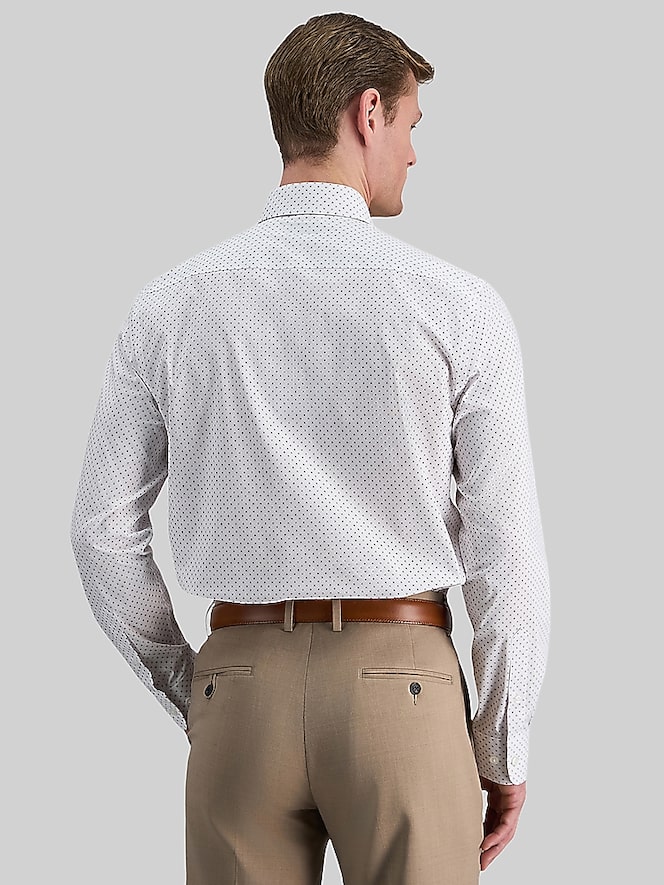 Haggar Slim Fit Neat Dress Shirt