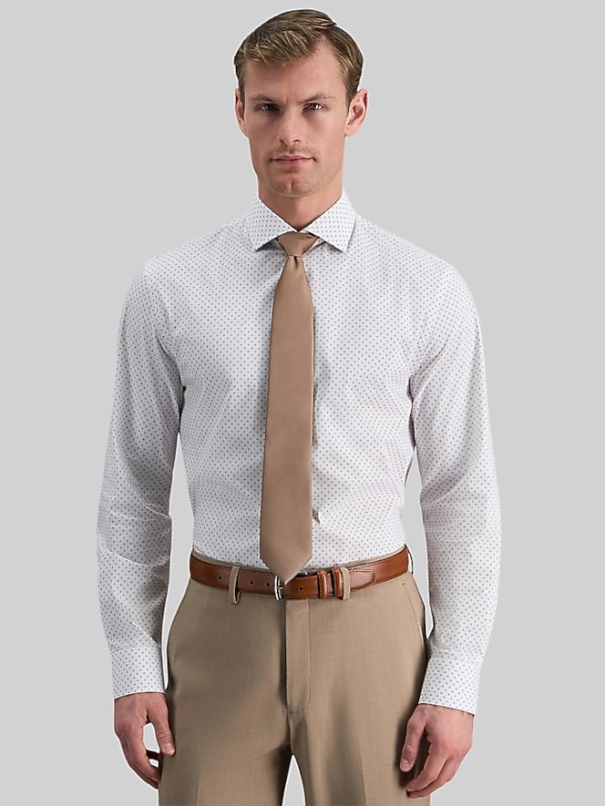Haggar Slim Fit Neat Dress Shirt