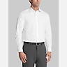 Calvin Klein Classic Fit 100% Cotton Herringbone Dress Shirt