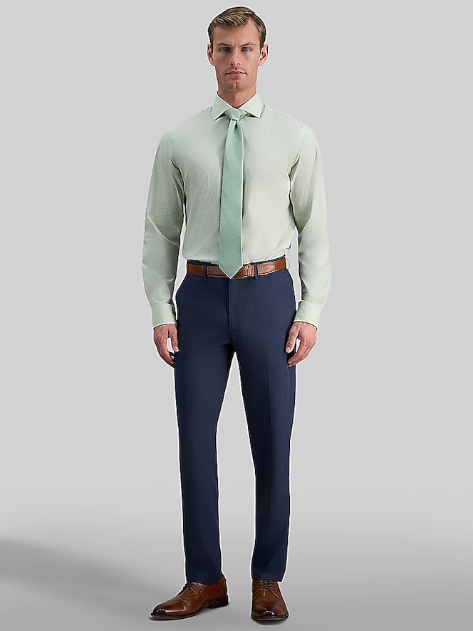 Haggar Slim Fit Floral Dress Shirt