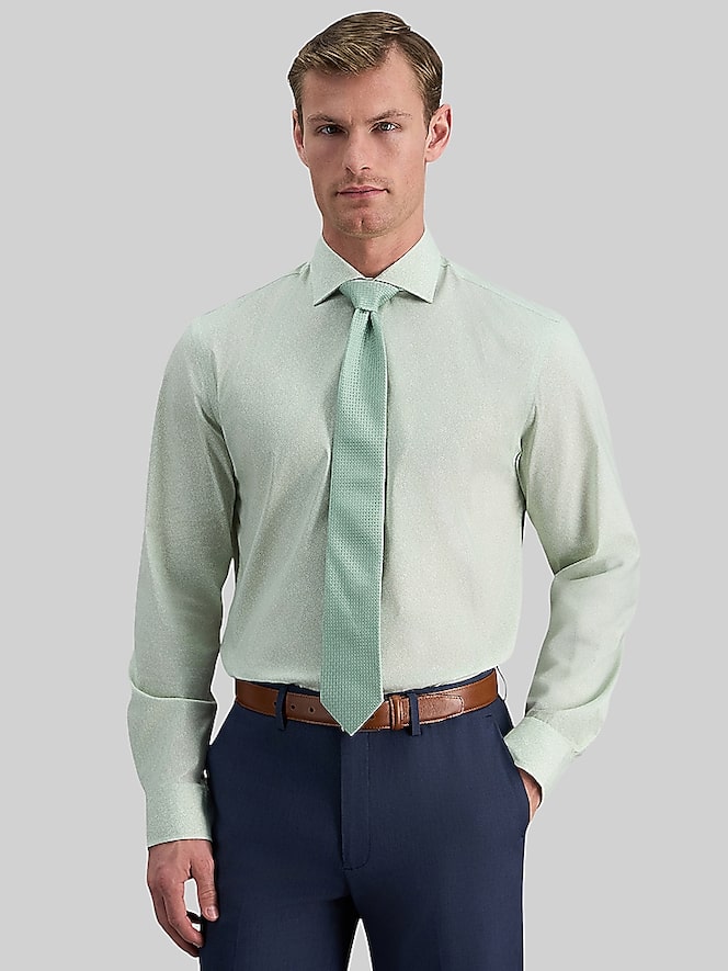 Haggar Slim Fit Floral Dress Shirt