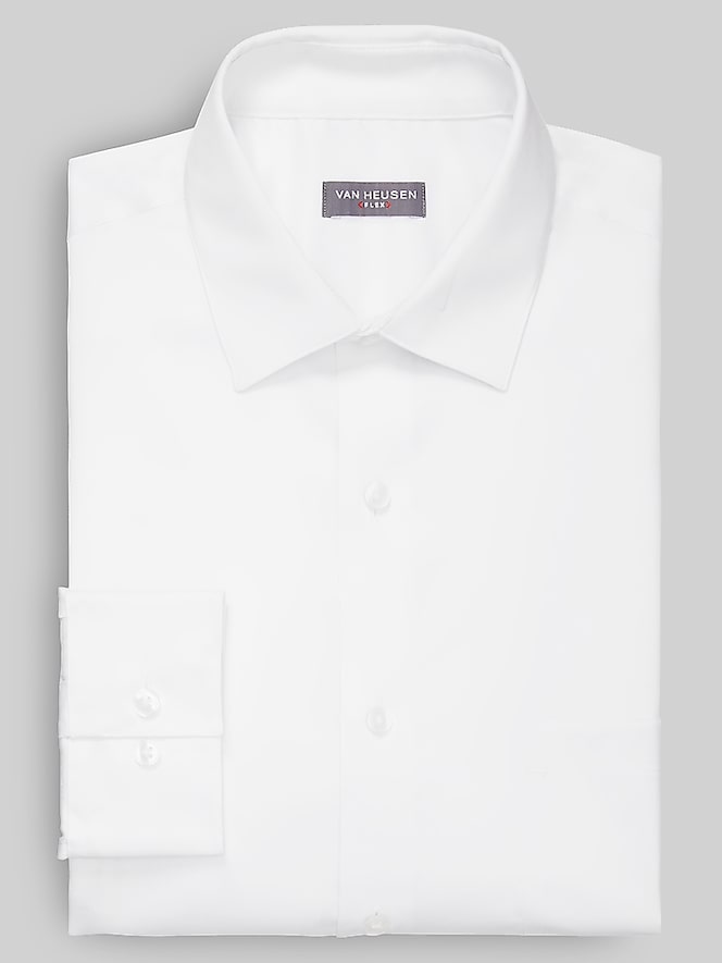 Van Heusen Classic Fit Ultra Wrinkle-Free Stretch Dress Shirt