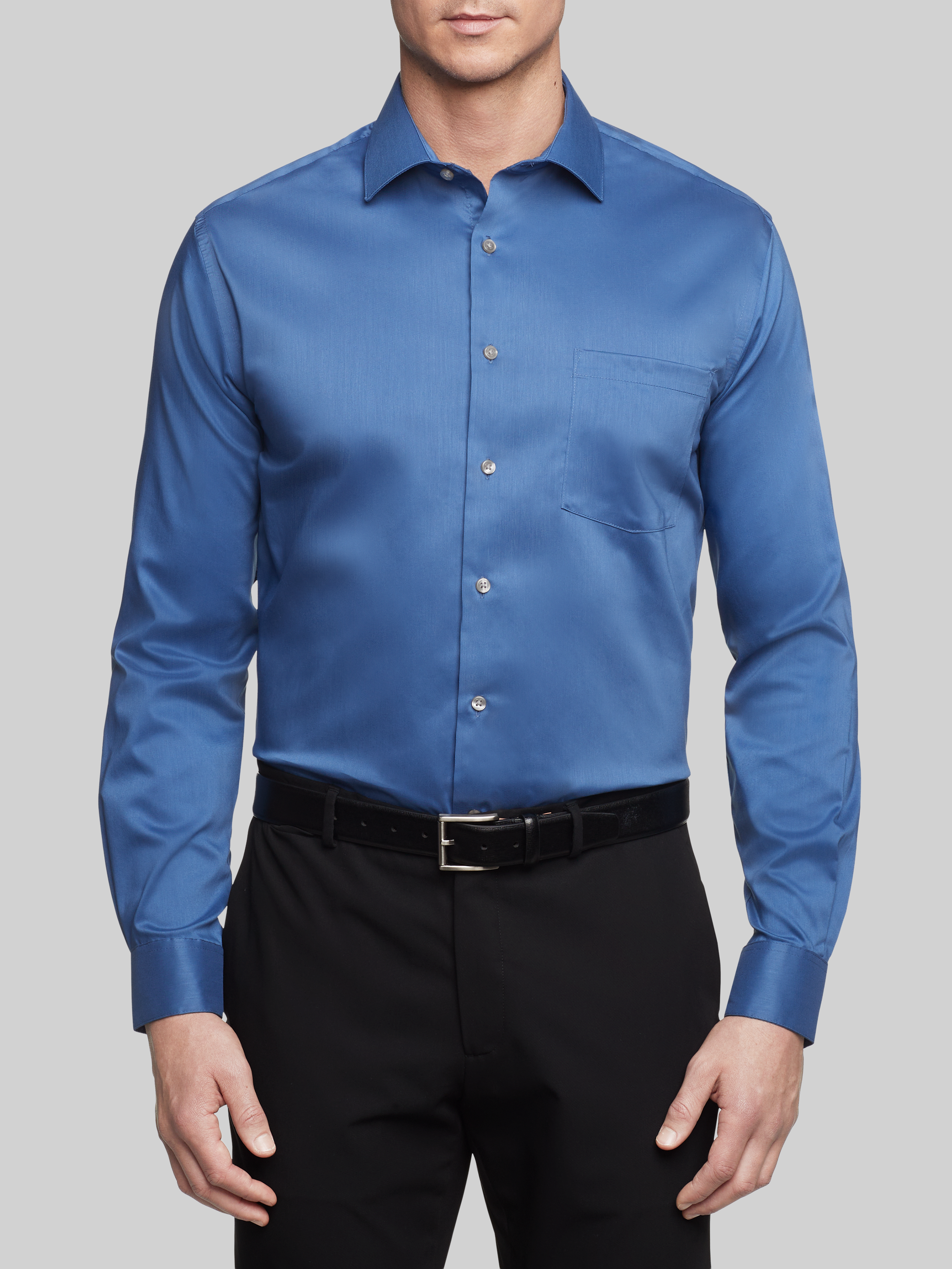 Van Heusen Classic Fit Ultra Wrinkle-Free Stretch Dress Shirt
