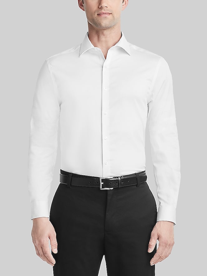 Van Heusen Slim Fit Wrinkle-Free Stretch Dress Shirt