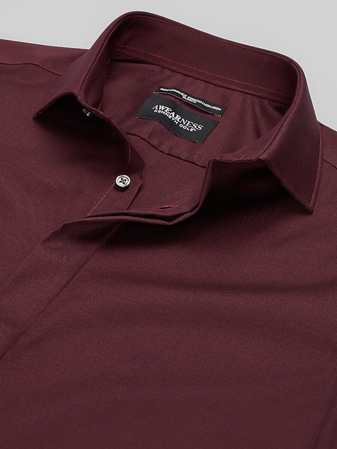 Awearness Kenneth Cole Slim Fit Performance Dress Shirt