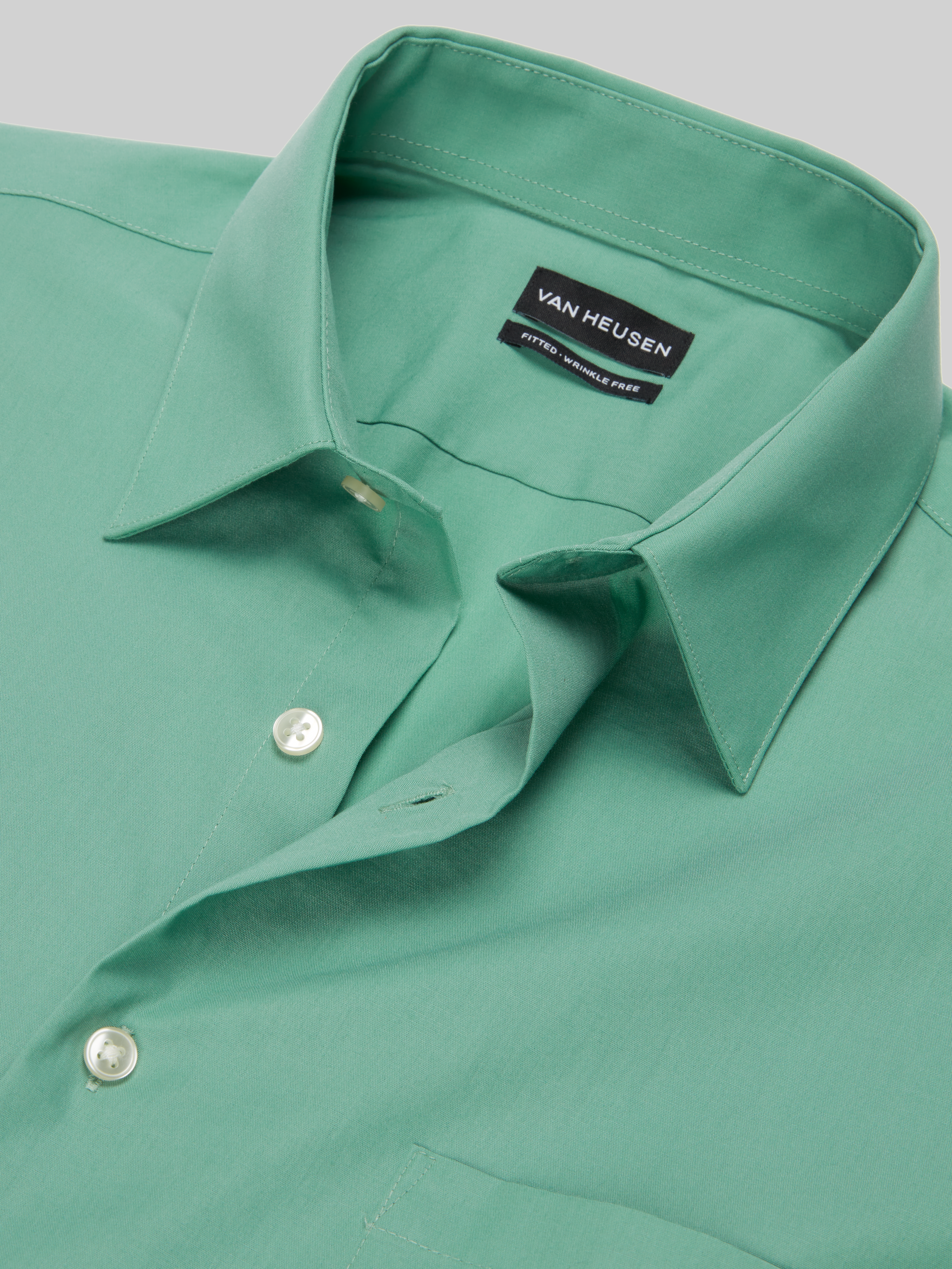 seafoam green mens dress shirt Ash & Erie Seafoam Gingham Button-Down Shirt for Short Men Seafoam Gingham / XS / Slim