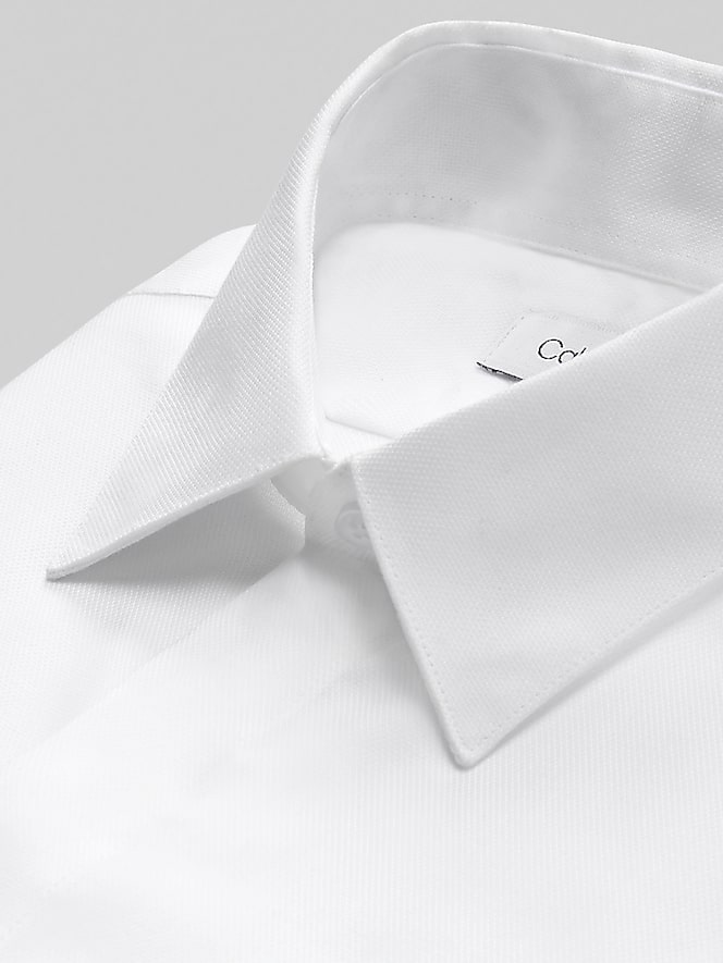 Calvin Klein Slim Fit Covered Placket Formal Shirt