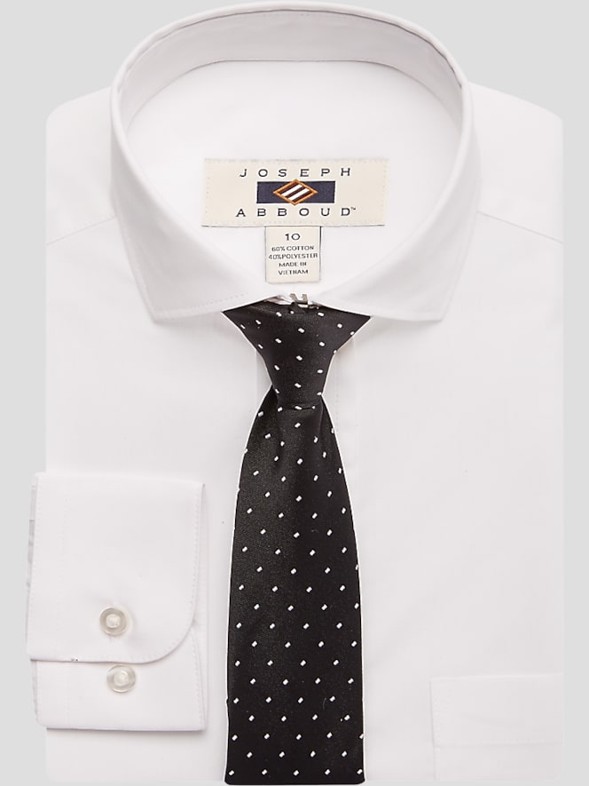 Joseph Abboud Boys Dress Shirt and Tie Combo
