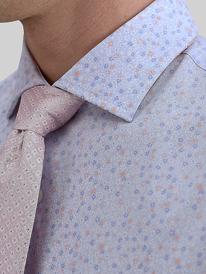 Haggar Slim Fit Floral Dress Shirt