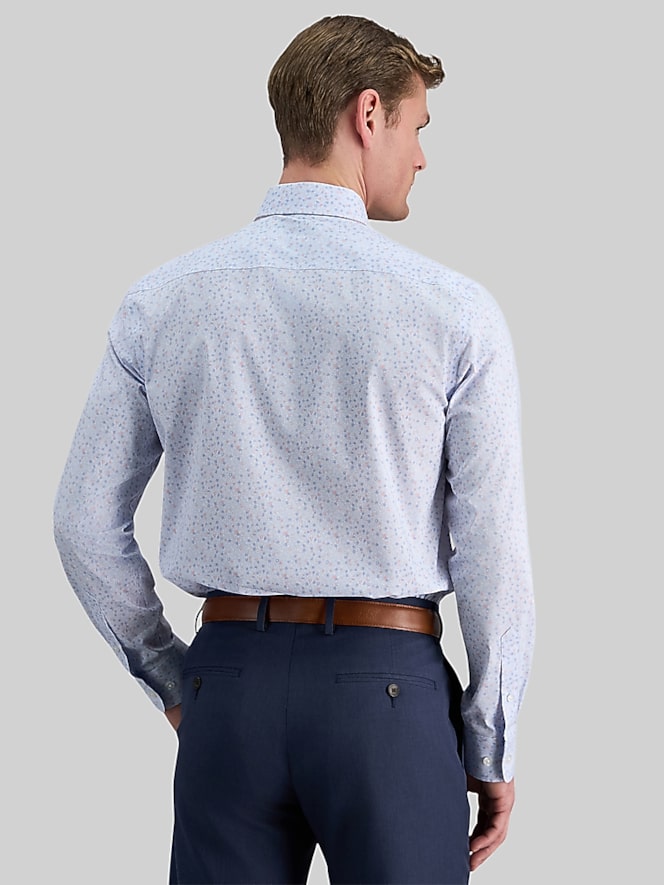 Haggar Slim Fit Floral Dress Shirt