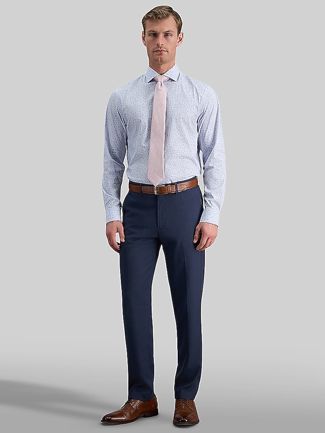 Haggar Slim Fit Floral Dress Shirt