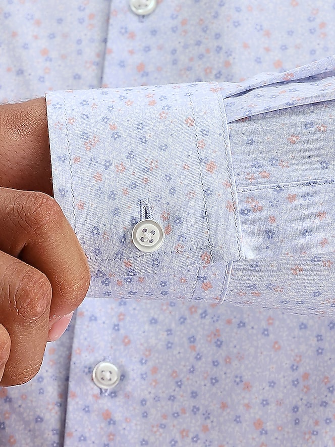 Haggar Slim Fit Floral Dress Shirt