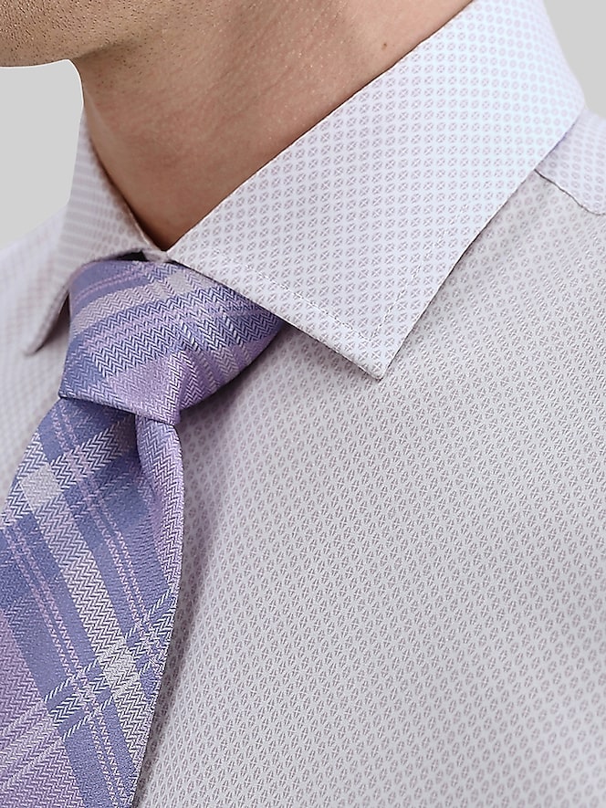 Haggar Slim Fit Geo Dress Shirt