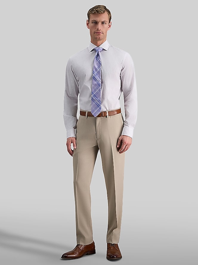 Haggar Slim Fit Geo Dress Shirt