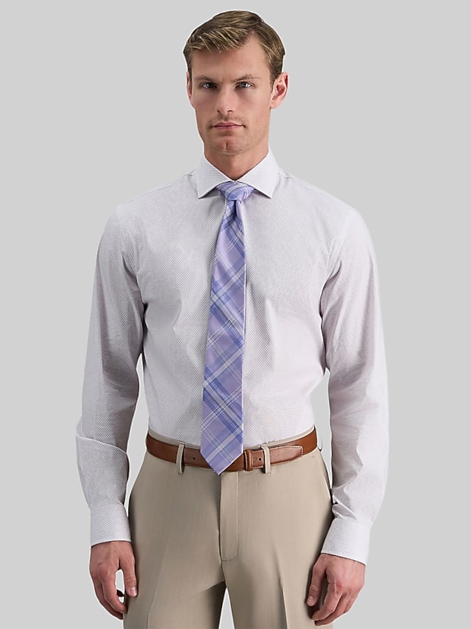 Haggar Slim Fit Geo Dress Shirt