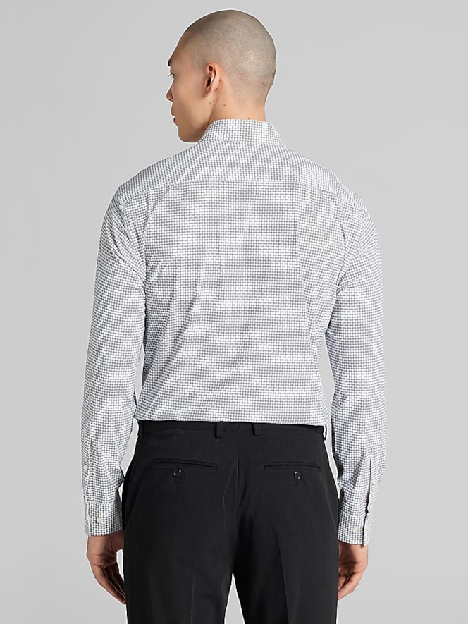 Awearness Kenneth Cole CHILLFLEX Slim Fit Check Dress Shirt