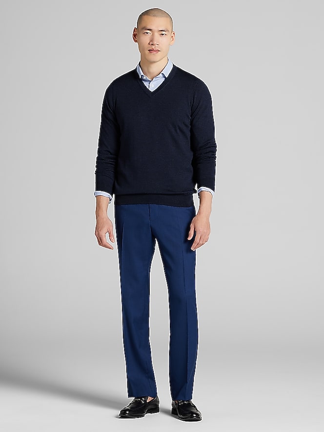 Awearness Kenneth Cole CHILLFLEX Slim Fit Check Dress Shirt