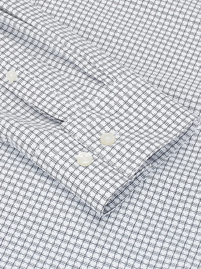 Awearness Kenneth Cole CHILLFLEX Slim Fit Check Dress Shirt