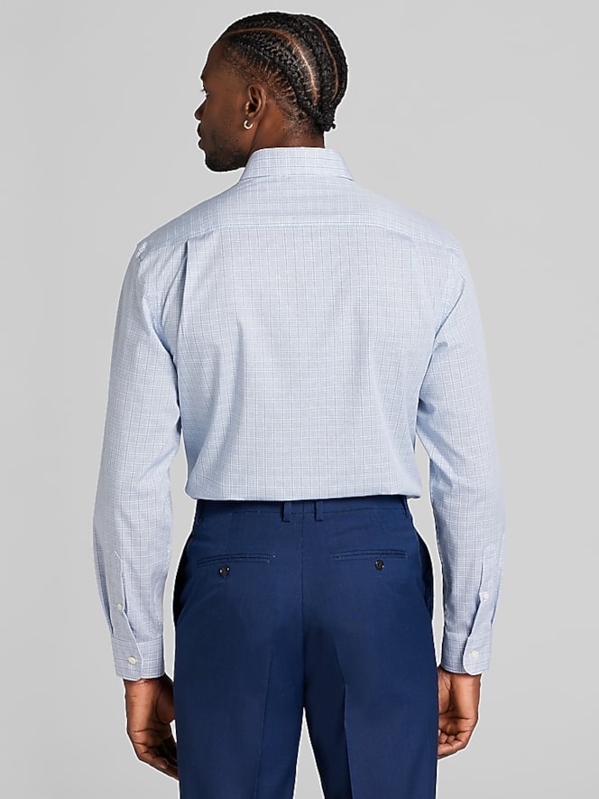 Joseph Abboud Classic Fit Double-Check Dress Shirt