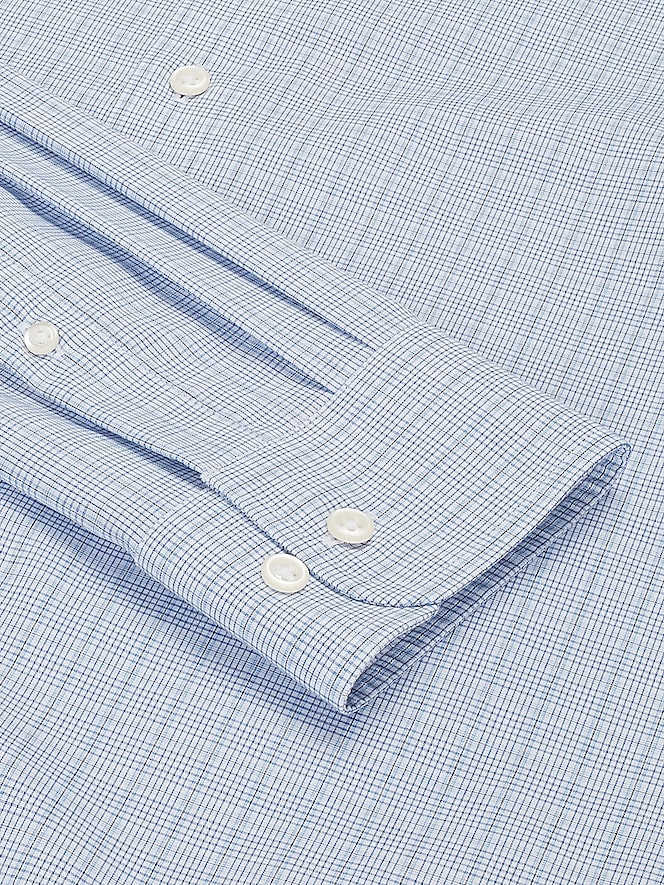 Joseph Abboud Classic Fit Double-Check Dress Shirt