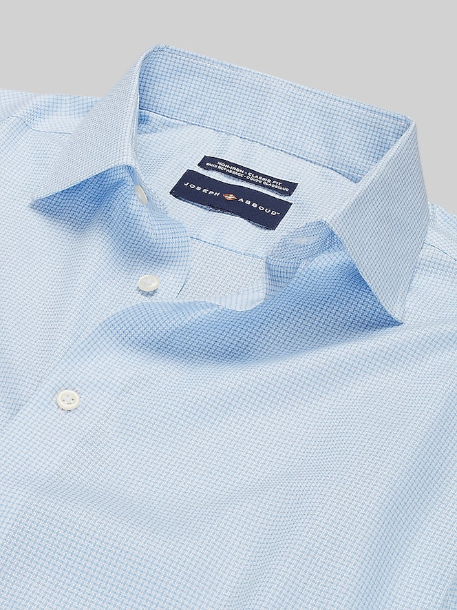 Joseph Abboud Classic Fit Mini Check Dress Shirt