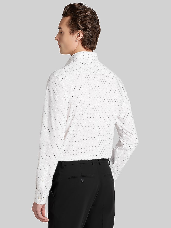 Egara Skinny Fit Spread Collar Dress Shirt