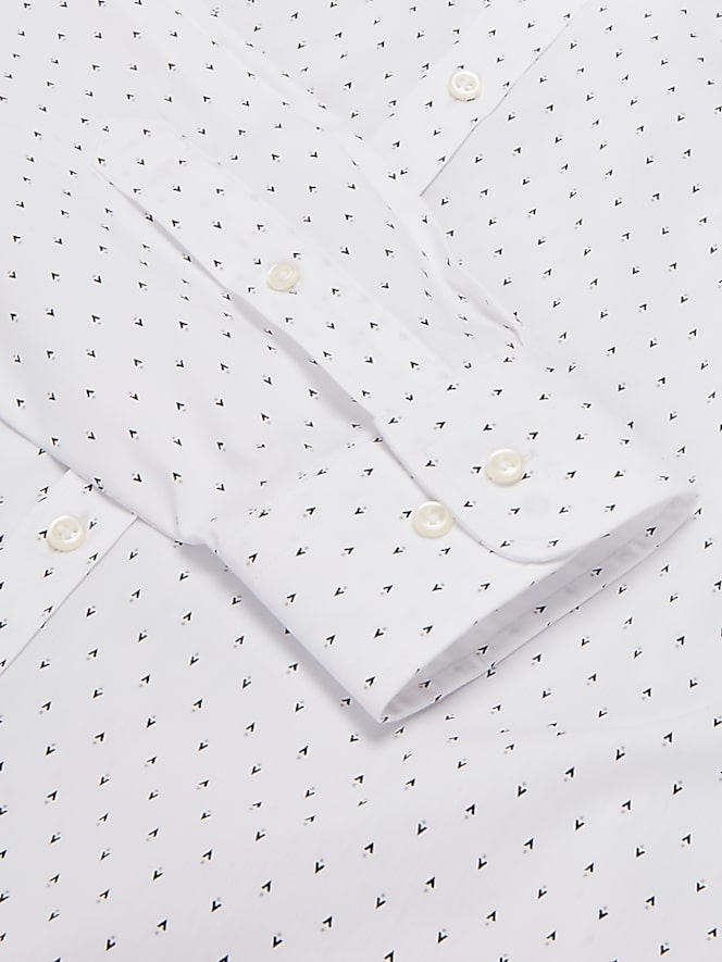 Egara Skinny Fit Spread Collar Dress Shirt