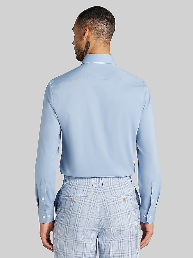 Egara Skinny Fit Solid Dress Shirt