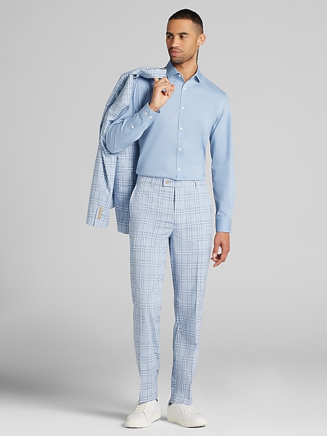 Egara Skinny Fit Solid Dress Shirt