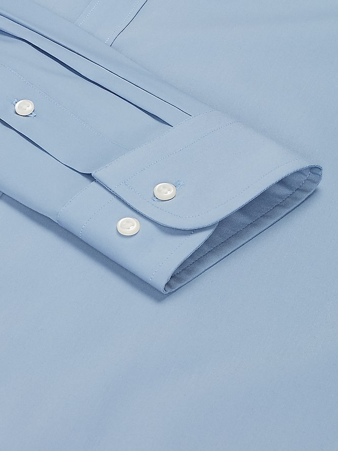 Egara Skinny Fit Solid Dress Shirt