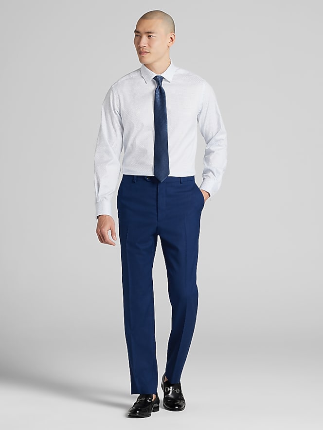 Awearness Kenneth Cole Slim Fit Check Dress Shirt