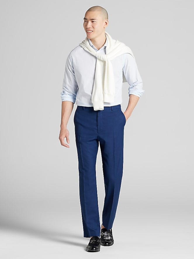 Wilke-Rodriguez Slim Fit Stripe Dress Shirt